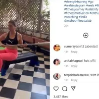 Kareena Kapoor is burning with dedication as she sweats it out at the gym in new workout video