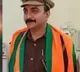 UP cop wears BJP symbol scarf