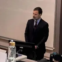 Rahul Gandhi has a new look for Cambridge talk