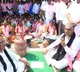 BRS stages protests across Telangana over LPG price hike