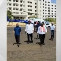 Hyderabad businessman uses helicopter to distribute wedding cards