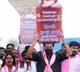 BRS protests over LPG price hike continue for second day