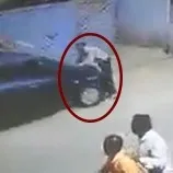 Hyderabad: Man flung into air after being hit by speeding car