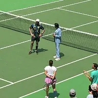 yuvaraj singh plays tennis wit sania