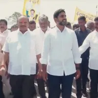 Lokesh describes CM Jagan as a cutting and fitting master