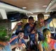Indian team enjoys Holi in team bus ahead of 4th Test in Ahmedabad