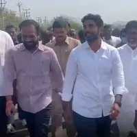 vangaveeti radha walk with nara lokesh in padayatra