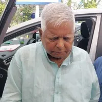 Lalu Yadav Questioning by CBI officials In Land For Jobs Case
