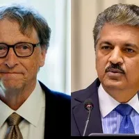 Anand Mahindra response on Bill Gates driving auto