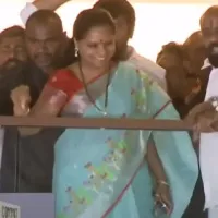 Mlc kavitha Reaction On ED notice