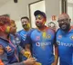 Team India players celebrates Holi