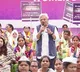 BRS MLC K Kavitha leads a one day hunger strike