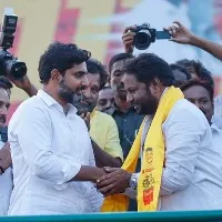 Former MLA Shazahan Basha joins TDP in the presence of Nara Lokesh