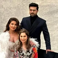 Ram Charan attends pre-Oscars event with wife Upasana