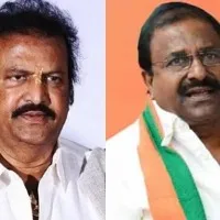 Somu Veerraju meets Mohan Babu