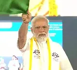 Modi inaugurates world's longest rly platform in K'taka's Hubballi