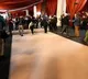 oscars 2023 red carpet turns champagne in color