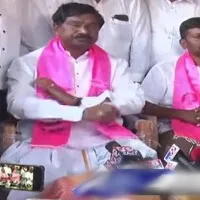 MLA Rajaiah apologizes Sarpanch Navya