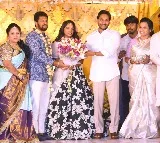 CM Jagan attends a wedding reception in Vijayawada