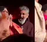Oscars 2023: Rajamouli screams, hugs wife as 'Naatu Naatu' wins