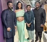 Speechless 'Naatu Naatu' singers have their fanboy moment with Rihanna