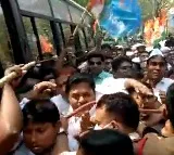 Telangana Congress leaders detained during 'chalo Raj Bhavan' march