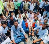 Protests continue over TSPSC exam paper leak