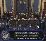 Indian American Ravi Chaudhary to be the new Assistant Secretary of US Air Force