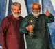 Rajamouli, Keeravani return to warm welcome by fans