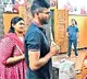 Team India Cricketer KS Bharat Visits Visakha Sri Sarada Peetham