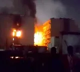 Revanth reddy and Bandi sanjay reacts over swapnalok complex fire accident