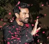 Ram Charan receives grand welcome in Hyderabad