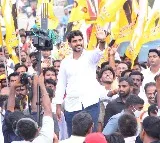 Lokesh yuvagalam padayatra details