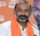 panjagutta police issued a notice to bandi sanjay following his comments on kavitha
