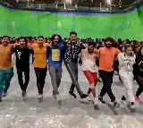 Prabhu deva congratulates RRR team in natu natu style