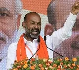Bandi Sanjay demands to pay compensation for farmers who lost due to rains
