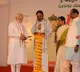 AP Governor attends Ugadi celebrations at Venkaiah Naidu residence in Delhi