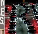 SS Rajamouli Is Truly Overwhelmed By Tesla Light Shows Naatu Naatu Tribute