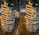 Spiral staircase of a football stadium in Italy goes viral for being an optical illusion
