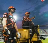 SunRisers Hyderabad Practice at uppal stadium