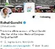 Rahul Gandhi changes his Twitter bio, writes Dis'qualified MP