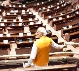PM Modi inspects new Parliament building during surprise visit
