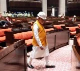Modi visits new parliament