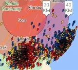 Over 5000 lightning strikes in 30 minutes in Odishas Bhadrak
