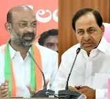 on the occasion of april fools day bandi sanjay interesting tweet on cm kcr