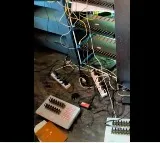 Police busted illegal telephone exchange in Ghaziabad and detain brother and sister