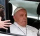 Pope Francis leaves hospital and says he is still alive