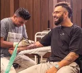 New tattoo on Kohli hand
