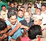 Bandi sanjay wife reacts on her husbends arrest
