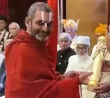 Chinna Jeeyar Swamy Received Padma Bhushan Award